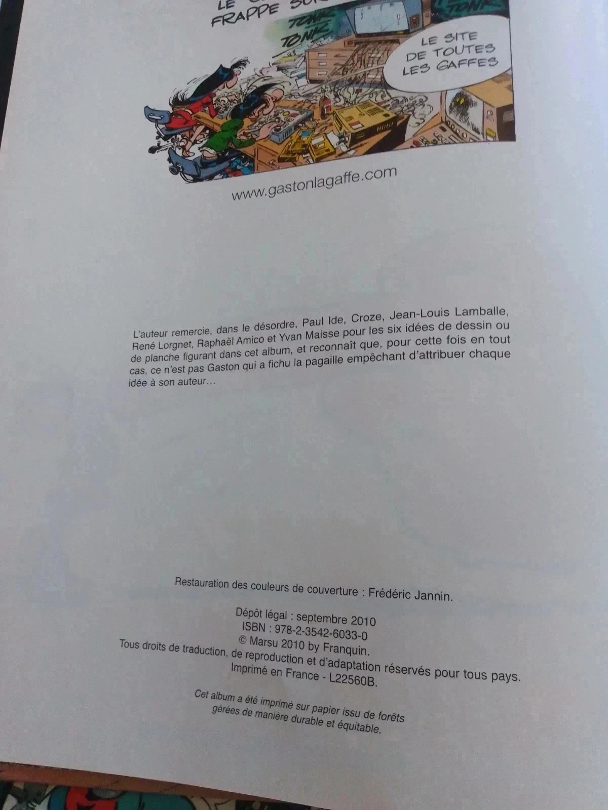 Gaston Lagaffe – photo 5